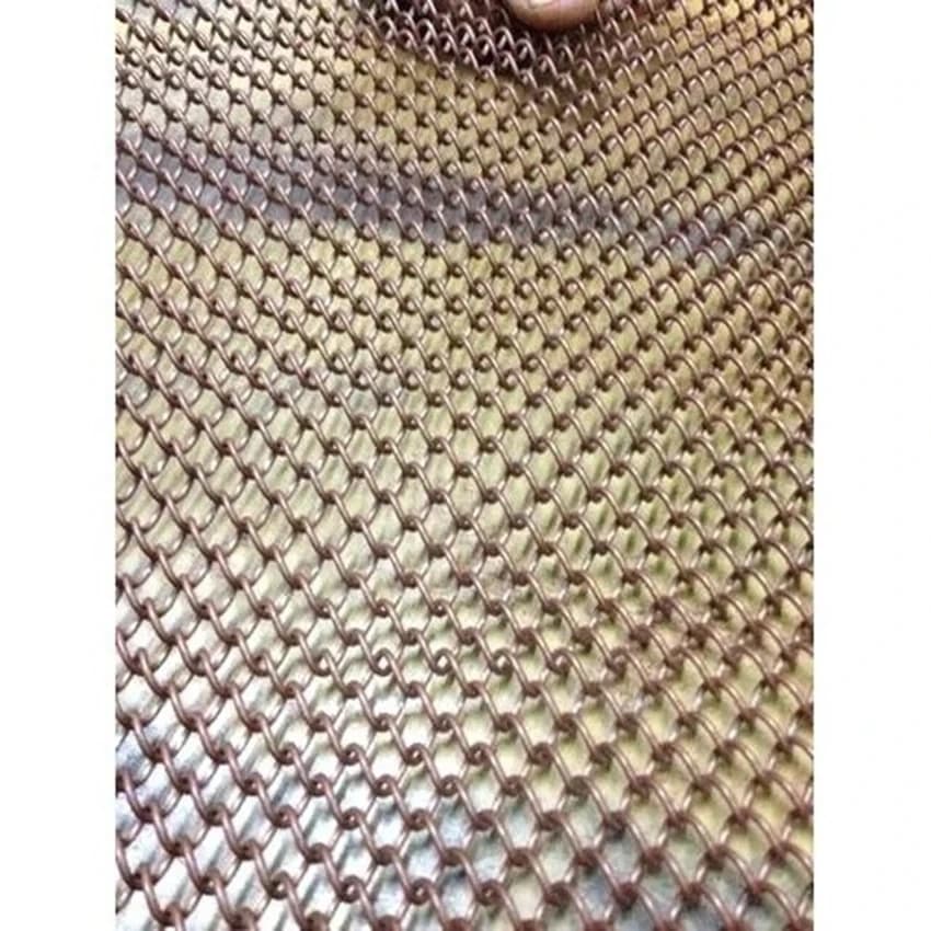 Stainless Steel Wire Decorative Metal Curtain Mesh