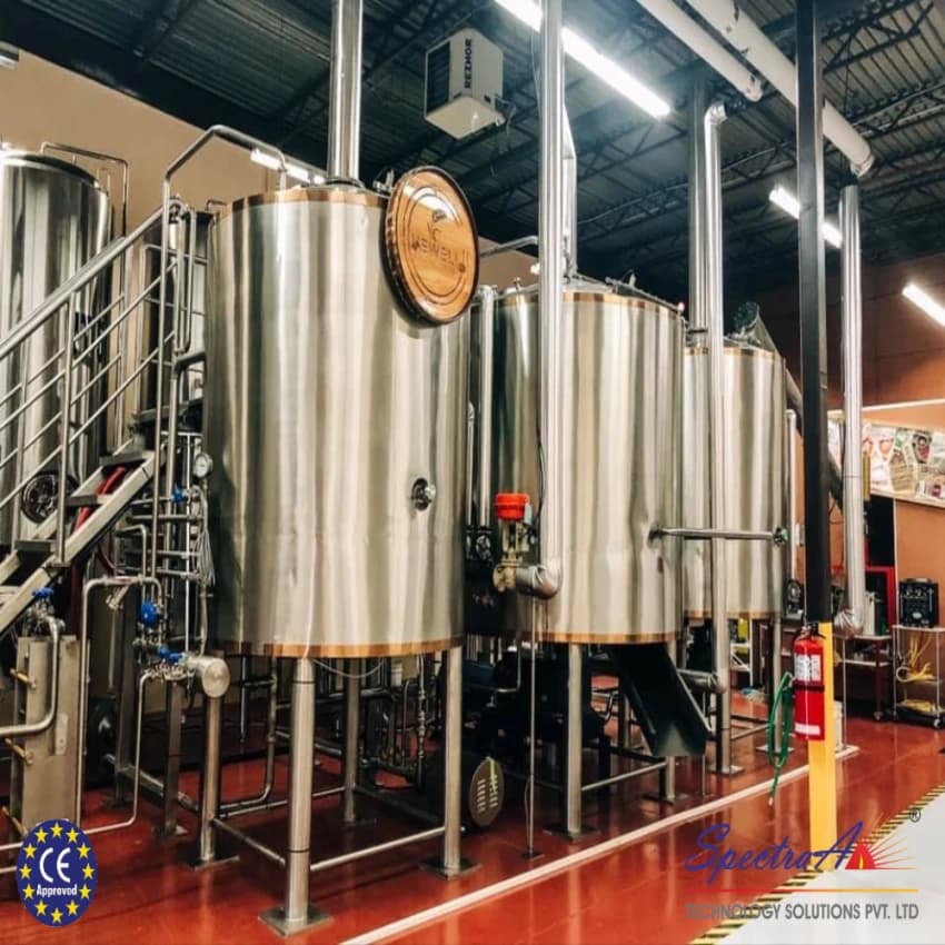 Craft Brewery, For Industrial, Capacity: 2000 L/Hr