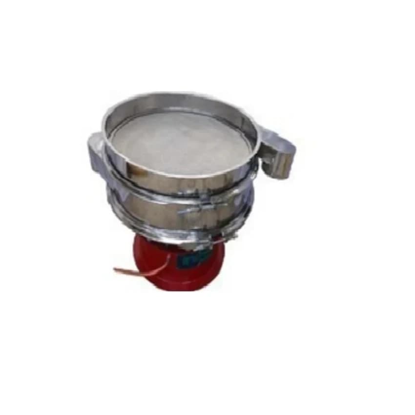 Stainless Steel Vibrator Screening Machine, Capacity: Standard