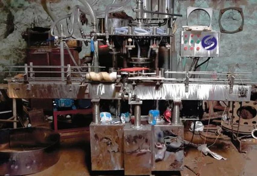 Automatic 8 Head Rotary Vacuum Filling Machine