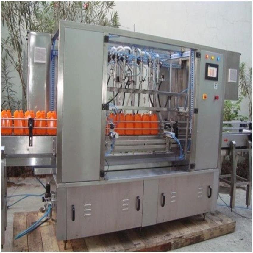 Multipack Machines Stainless Steel Automatic Lubricant Oil Filling Machine, GMP Model, Packaging Type: Wooden Packing Only