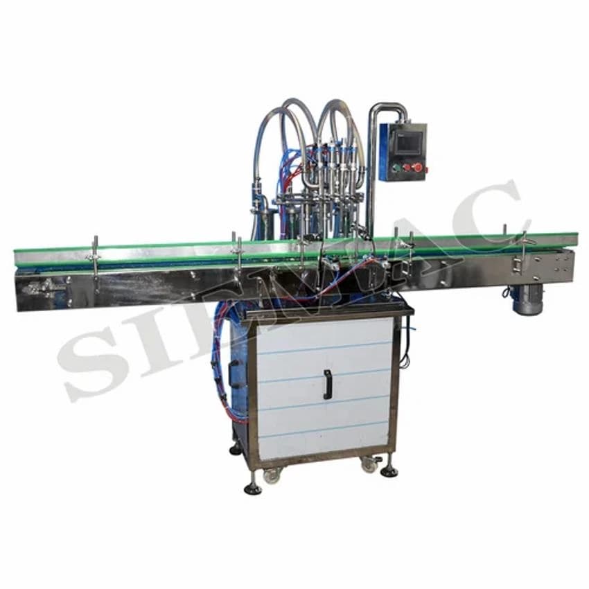 Liquid Soap Filling Machine In Bottle