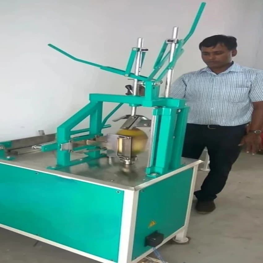 Semi Automatic Tender Coconut Peeling Machine
