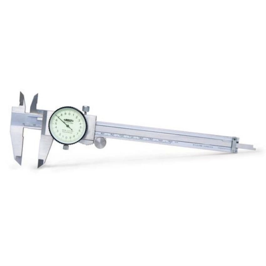 Analog Stainless Steel Dial Caliper, For Industrial, Accuracy: 0.001 mm