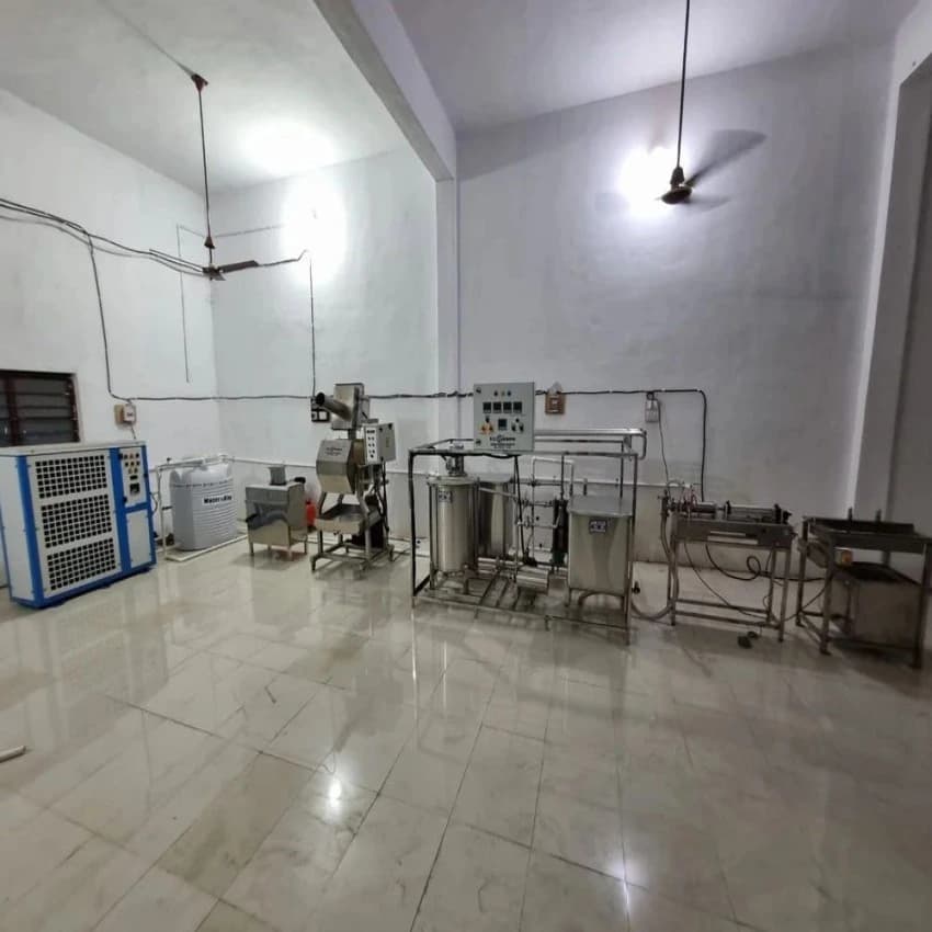 Semi-Automatic Fruit Juice Processing Plant