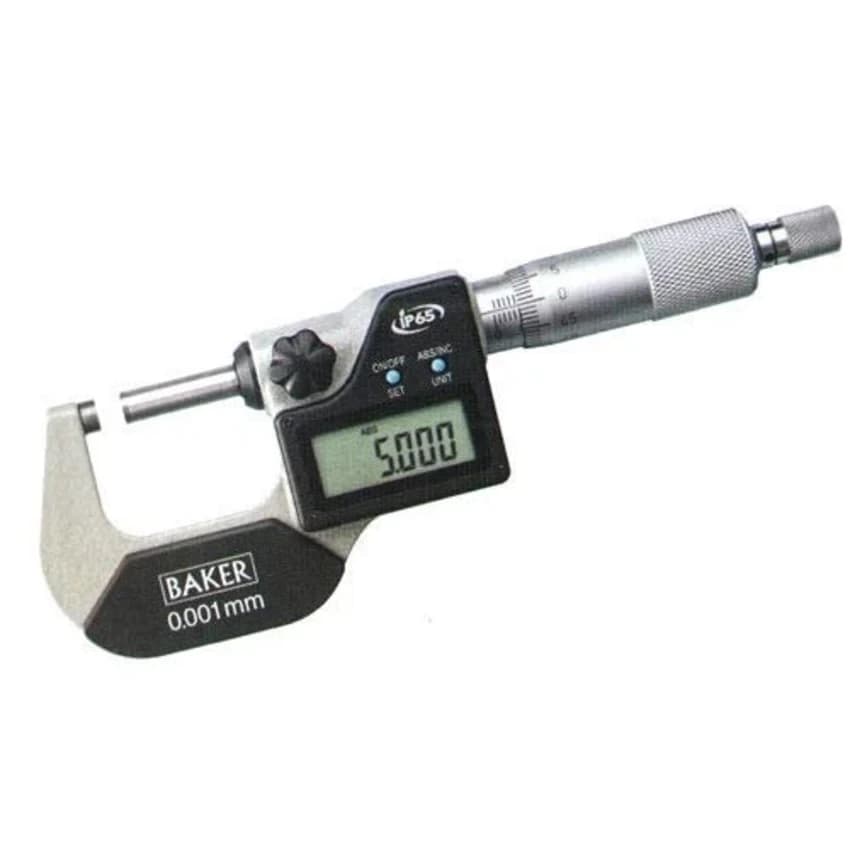 Digital Digial Micrometer BAKER DMM25 / DMM50 / DMM75, For Industrial