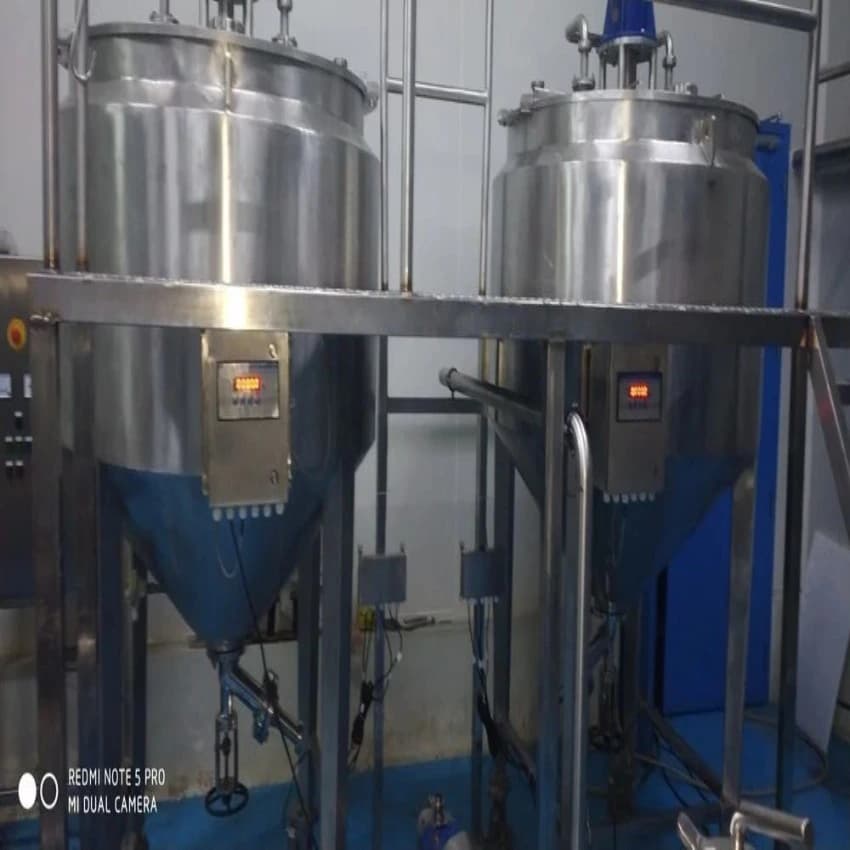Stainless Steel Silo Weighing System