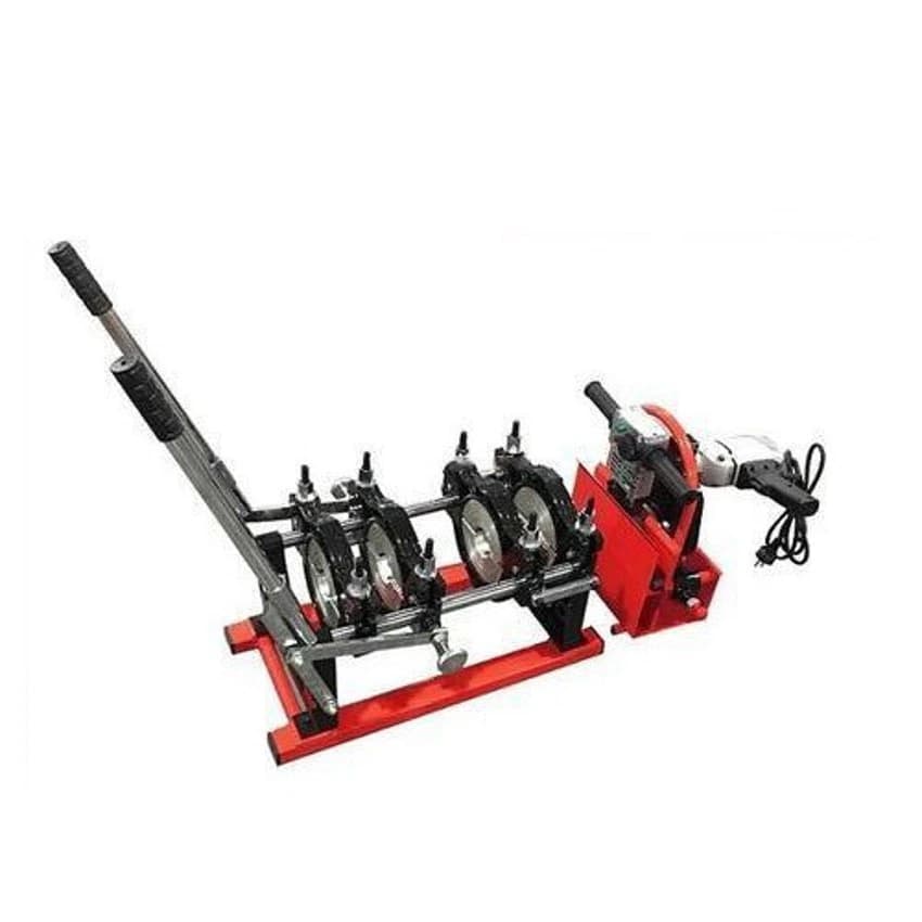 Electric Single Phase 40-160m Hand Push Butt Fusion 4 Clamps Welding Machine, Capacity: 50 mm