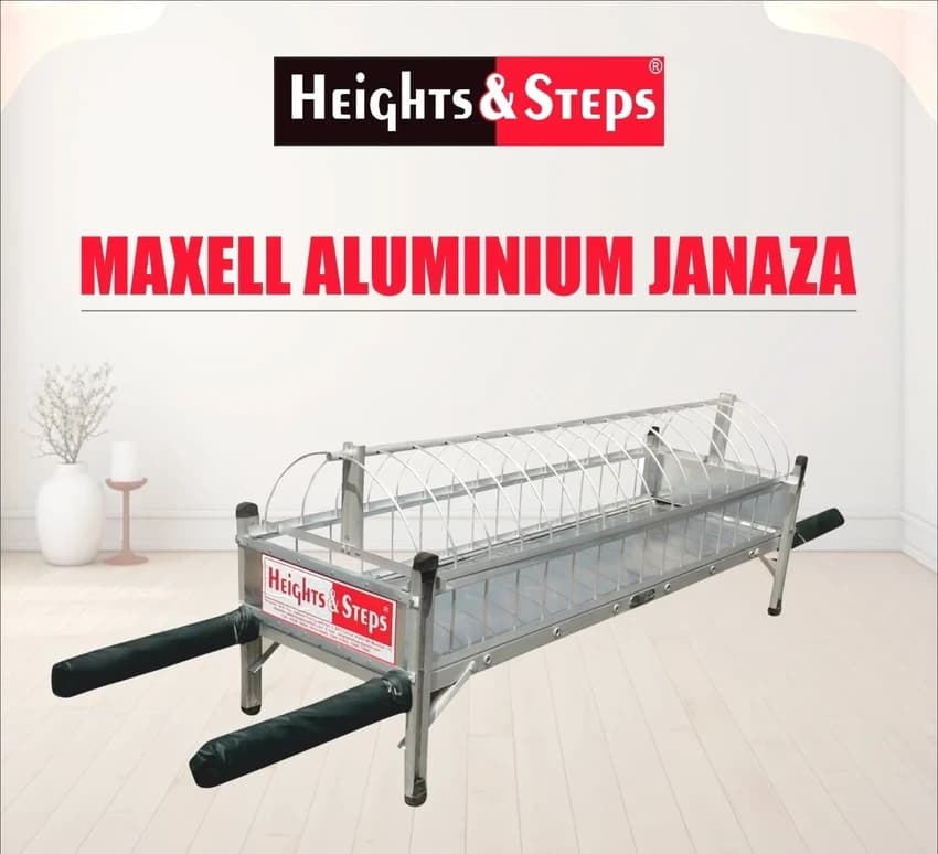 Open bier Aluminium Janaza, Width: 600 mm, Length: 3300 mm
