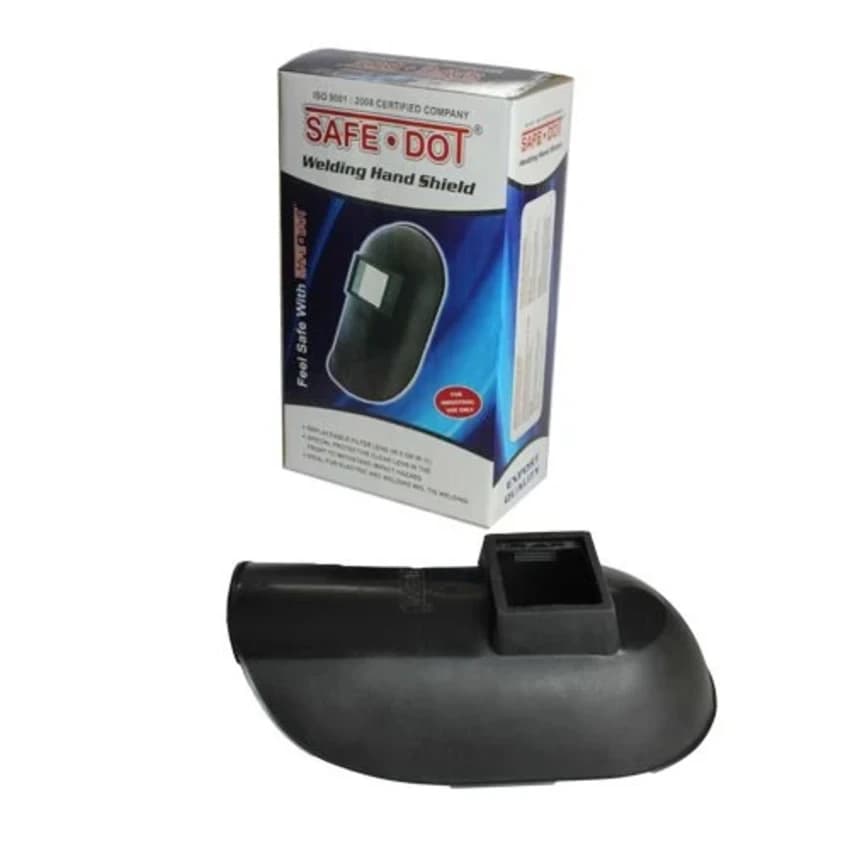 Safedot Black Plastic Hand Welding Screen, Packaging: 24pcs Packing, Model Name/Number: Sdw 11