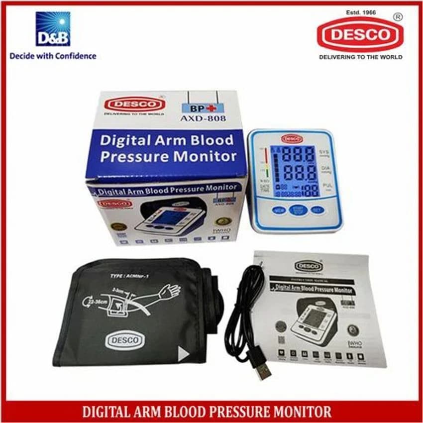 Desco AXD-808 Digital Blood Pressure Monitor