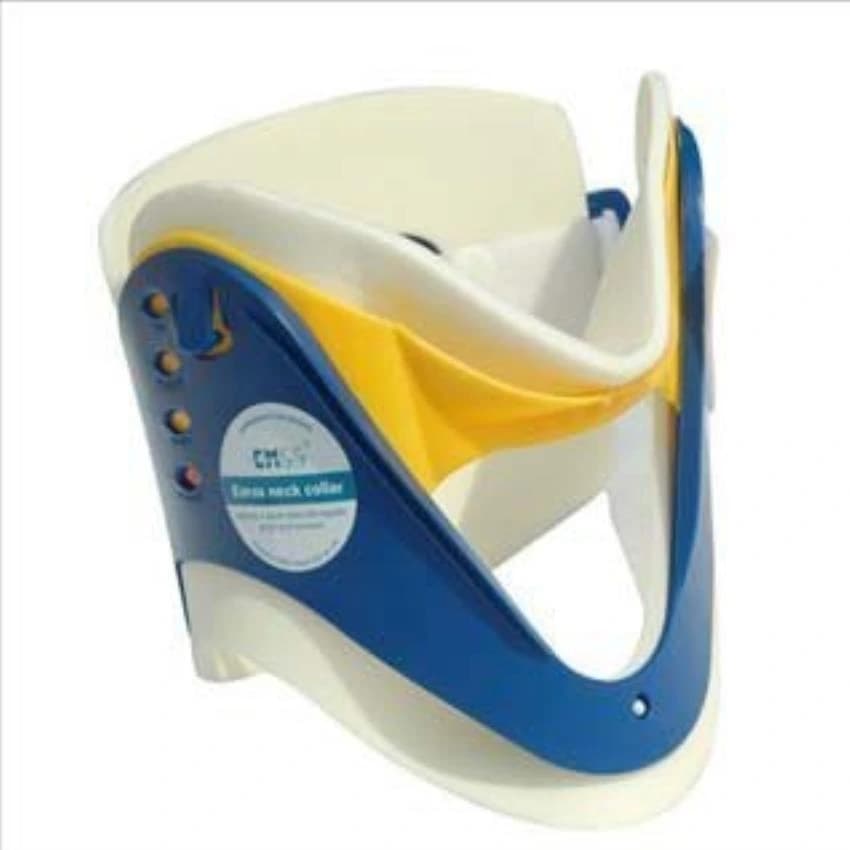 Yellow Niscomed Cervical Collar, Size: 56x19x0.5cm