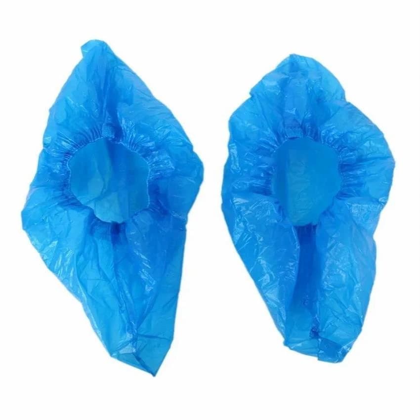 Plastic Disposable Shoe Cover, Quantity per pack: 100