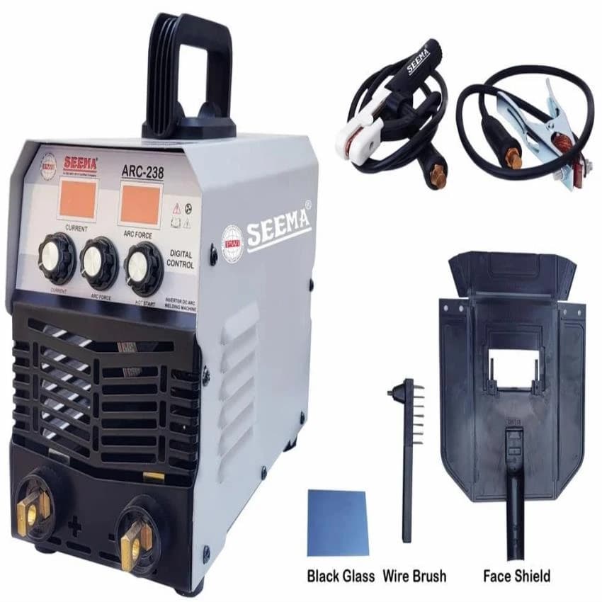 Seema 238 Amps, Single Phase, 220 Volt, 50-60 Hz Ac Input, 1 Year Warranty, Igbt Arc Welding Machine