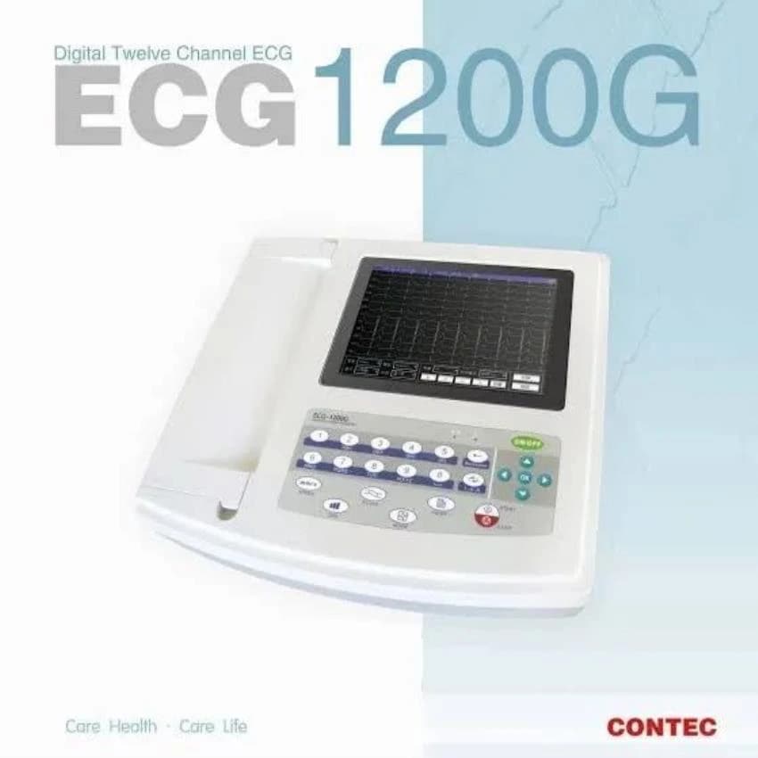 Contec 12 Channel ECG Machine, Portable