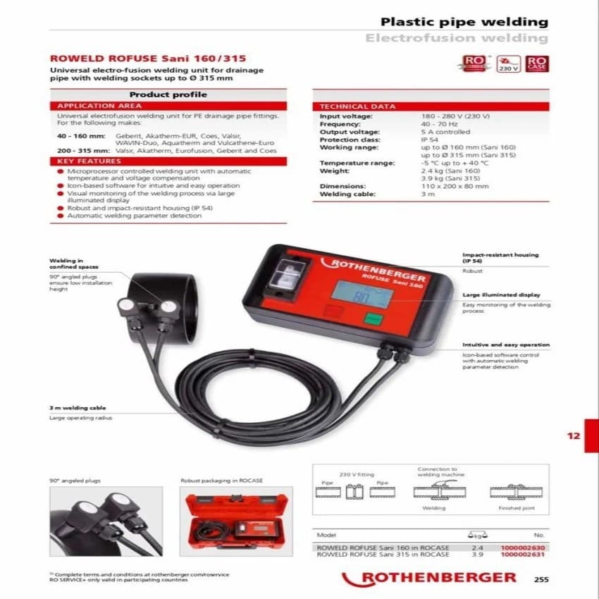 Plastic Pipe Welding, Model Name/Number: Depends On Model Selected
