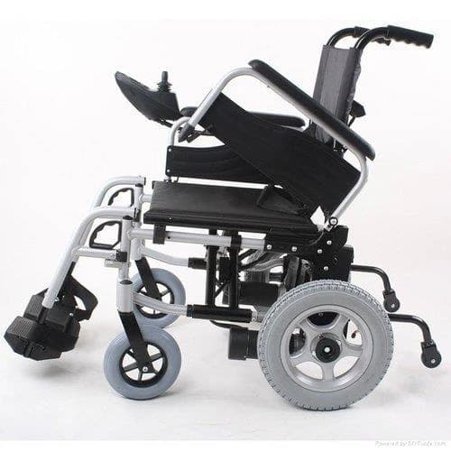 Armrests Folding Power Wheelchair