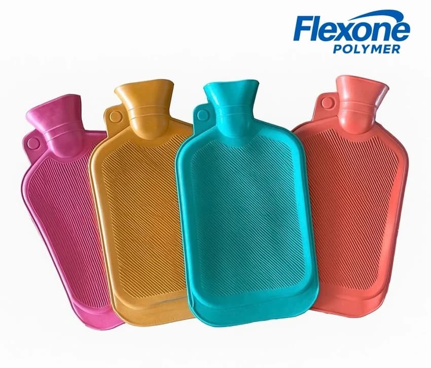 Premium Rubber Hot Water Bag, Size: 2 L
