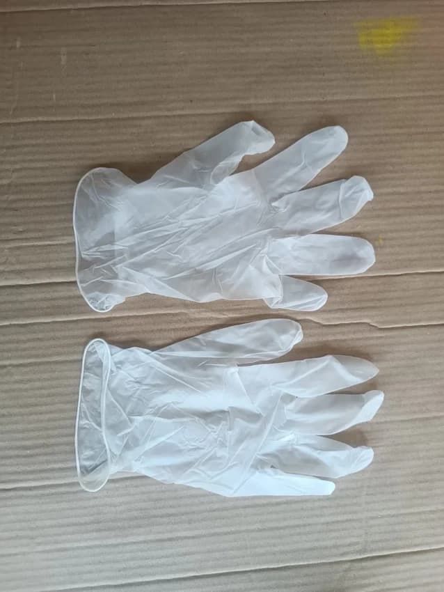 Latex Disposable Vinyl Gloves AV 007, Size: Free