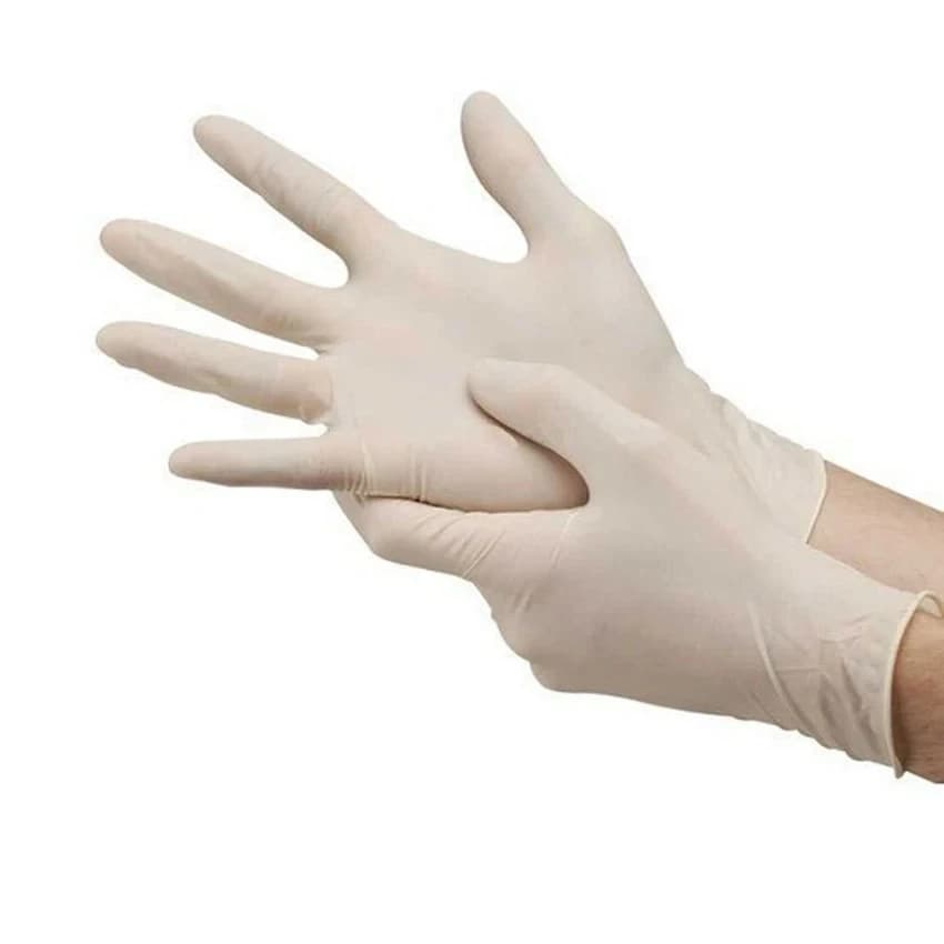 Rubber Examination Latex Gloves