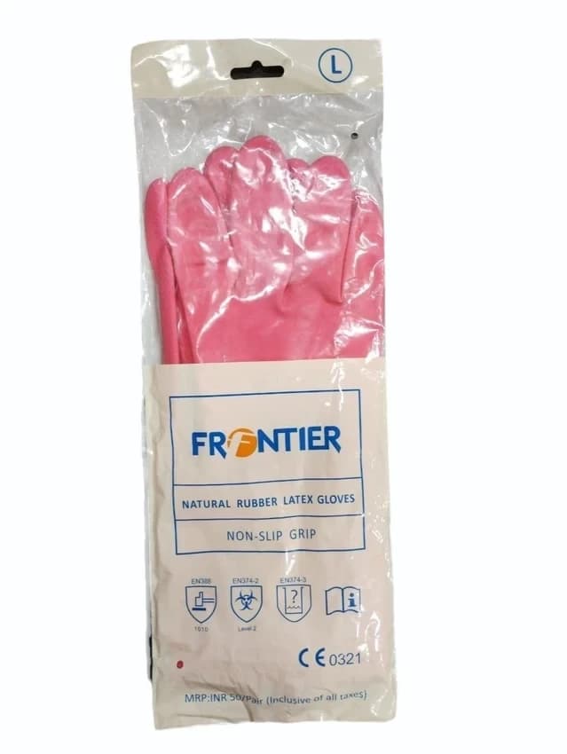 Frontier Natural Rubber Latex Gloves, 5.5 Inches