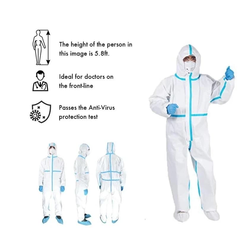 Disposable Ppe Safety Suit, For Medical Purpose