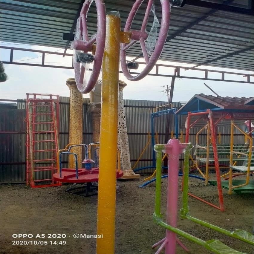 Mild Steel GYM-13 Tai Chi Ring, For Outdoor Gym