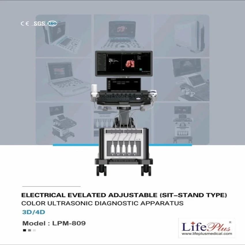 Color Doppler Trolley model LPM 809 3D/ 4D