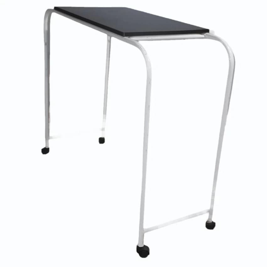 Stainless Steel OVER BED TABLE (SUNMICA TOP ) SGI-5010, 42Lx16Wx39H