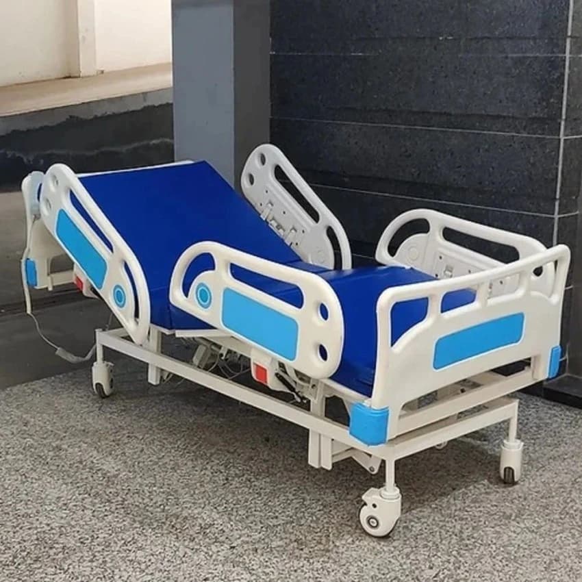 4 function ELECTRIC OPERATED ICU BED (ABS PANEL) SGI-5031, Mild steel