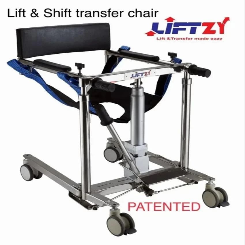 NUK HEALTCARE LIFTZY Patient Lifter Wheel chair, Size: 12 To 18 Inch, Model Name/Number: P12