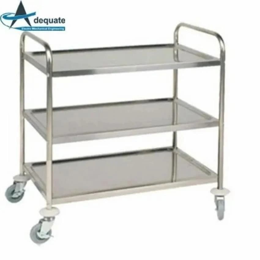 SS Medical Trolley Caster Wheel, For Clinic And Hospital