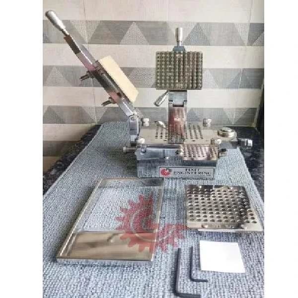 100 Hole SS Capsule Filling Machine