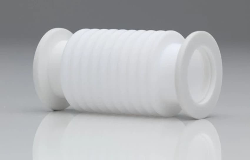 White Ptfe Teflon Bellows