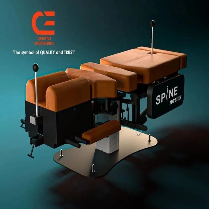 CREATIVE ENGINEERING Automatic Lumbar Traction Table, For Hospital