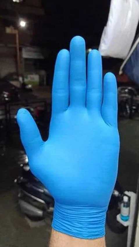 For Industrial Nitrile Gloves