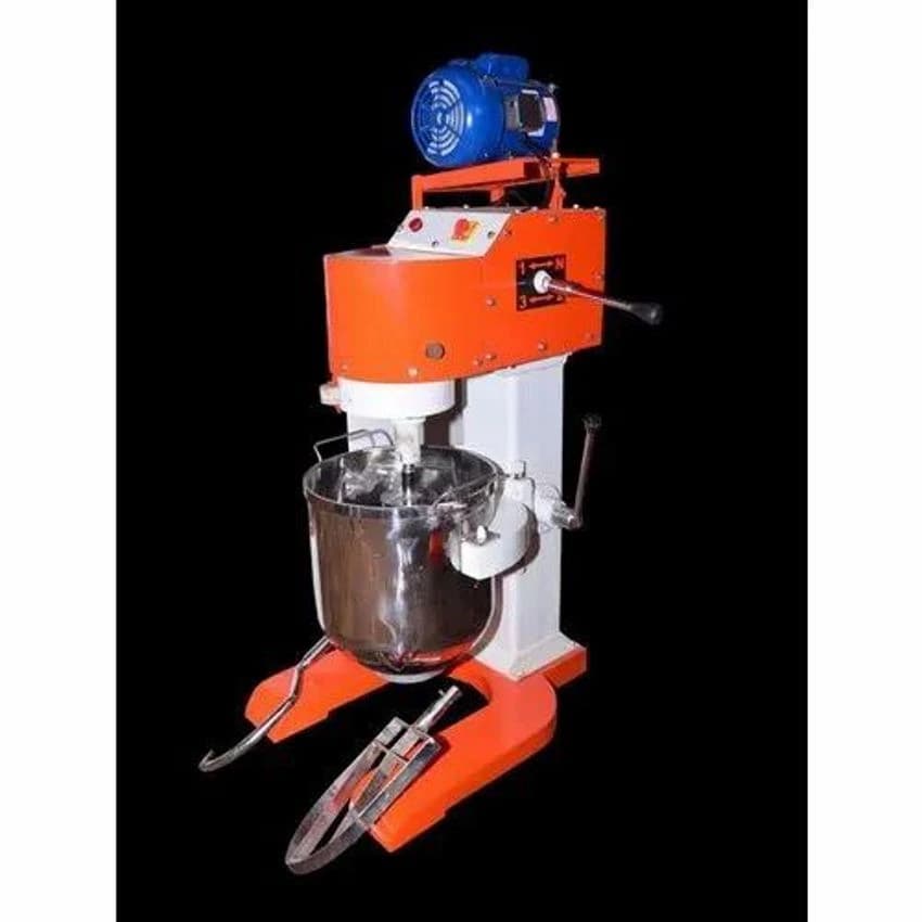 Stainless Steel 40 L Geared Planetary Mixer, 0.5 Hp, Capacity: 10 Ltr