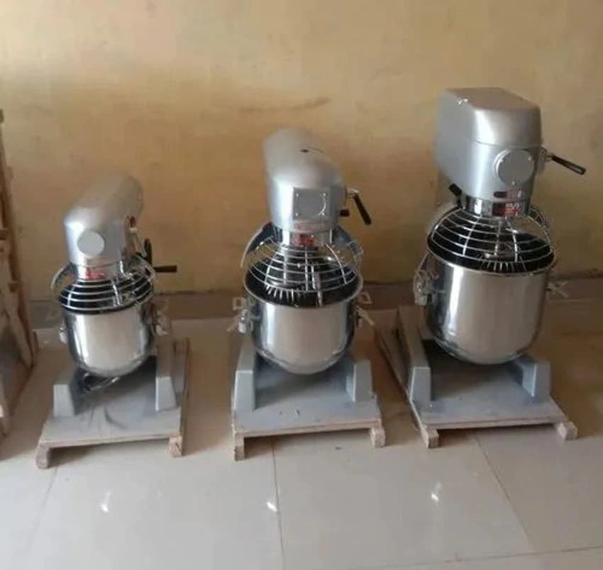 For Bakery Stainless Steel Planetary Mixer 10 Lts