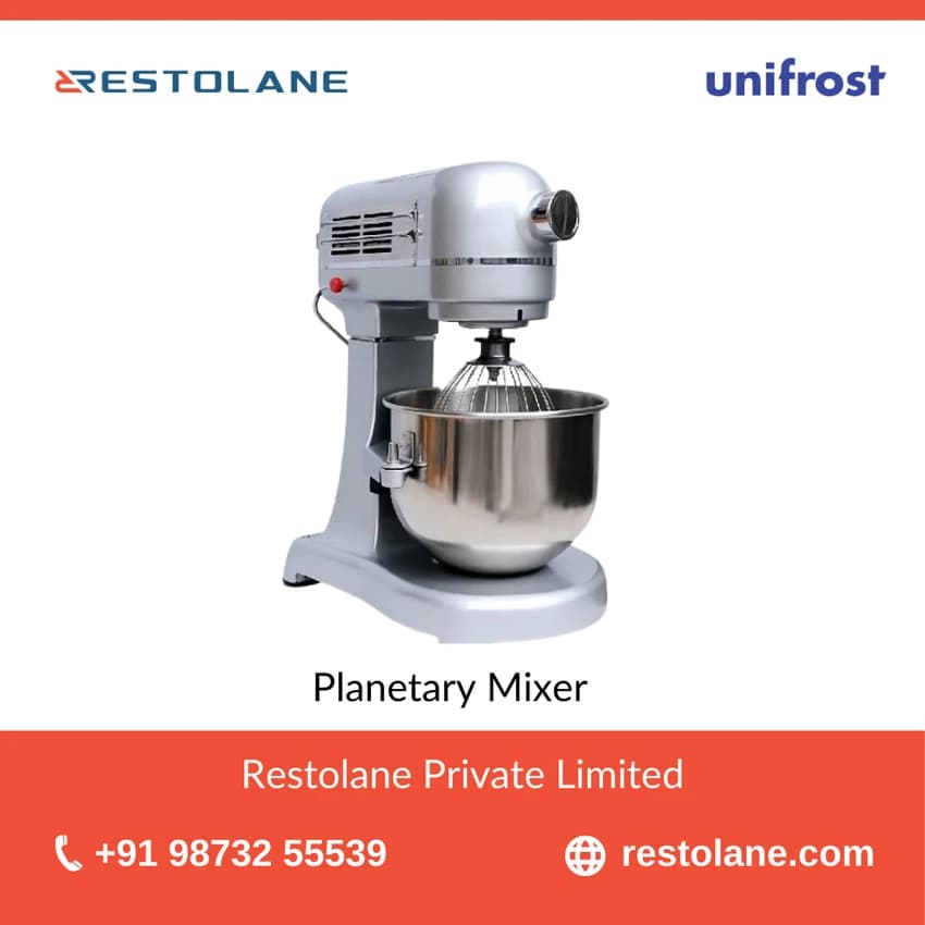 Stainless Steel Restolane Double Planetary Mixer