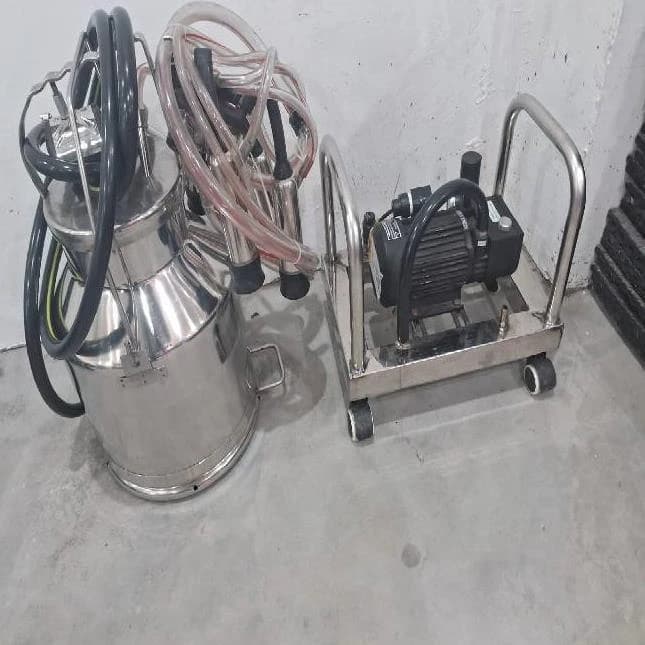 SS Milking Machine 0.75 HP Moter