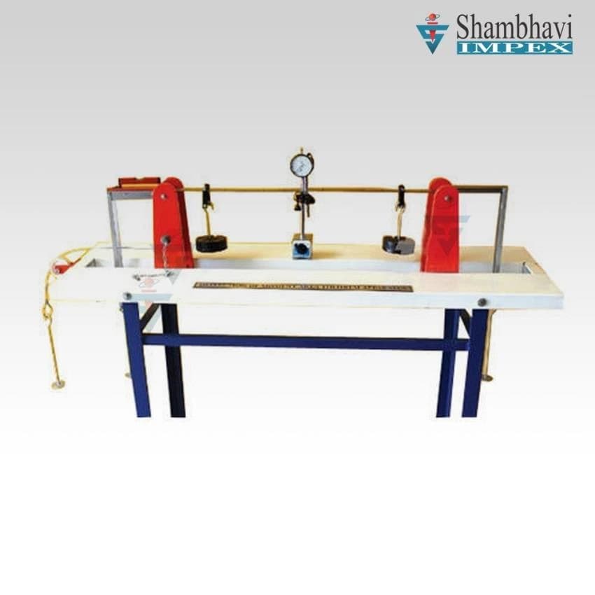 Elastic Properties of Deflected Beam Apparatus - (SISEPD-06)