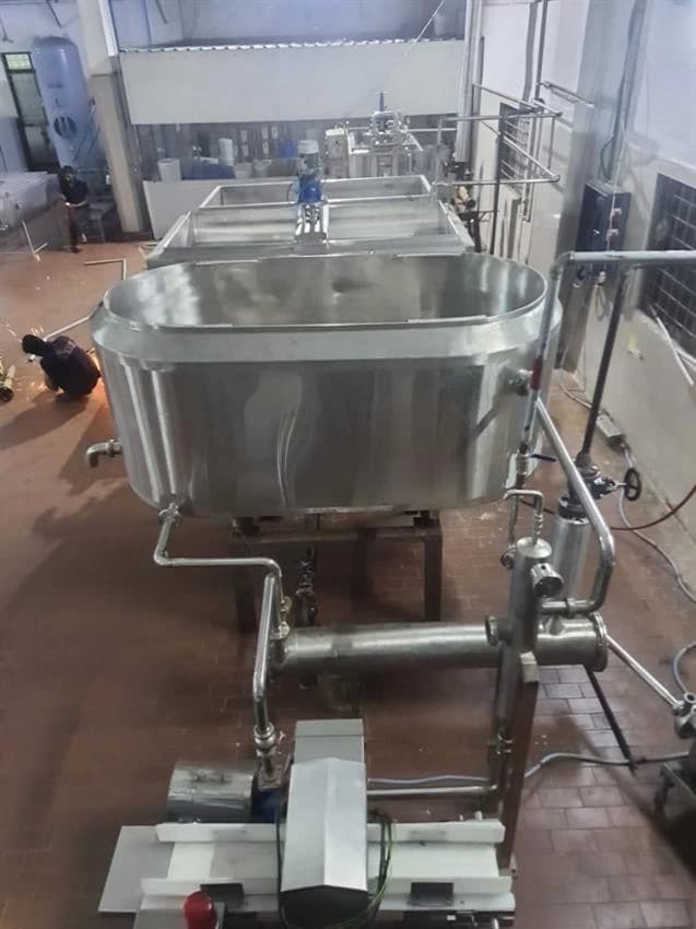 Paneer Coagulation Vat, Tank Capacity: 500 Litres