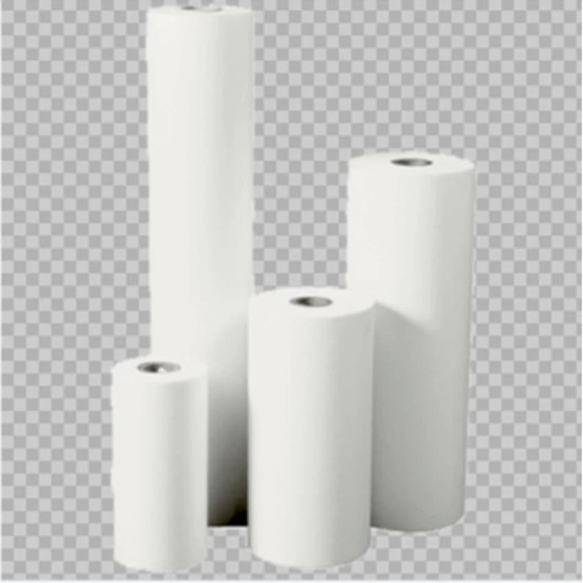 White Filteration Paper Roll