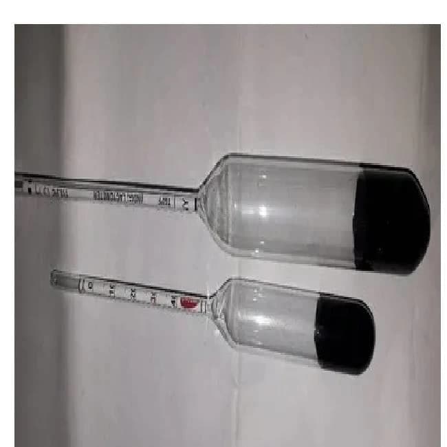 Glass hydrometer lactometer milk purity tester