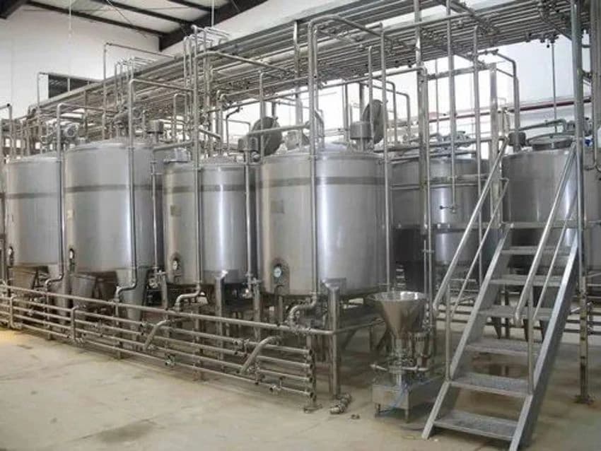 Milk Dairy Plant, Capacity: 500 LPH