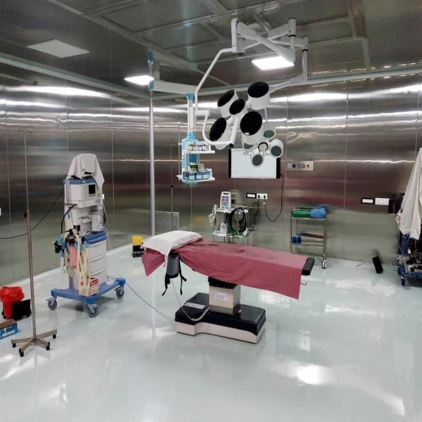 Ss 304 Polished OT LAMINAR AIR FLOW PLEENUM, For Hospital