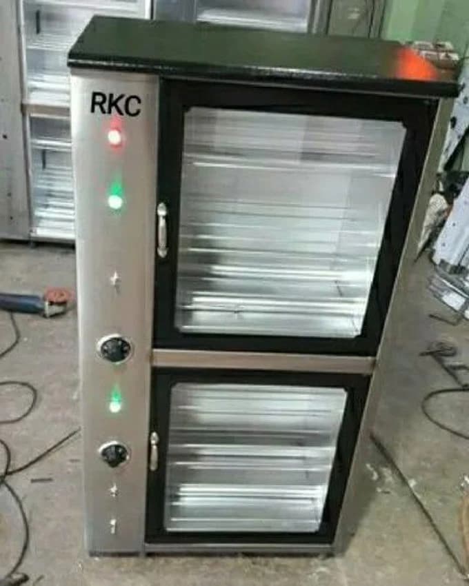 Stainless Steel(SS) Puffs Heater Box 6Tray, For Bakery