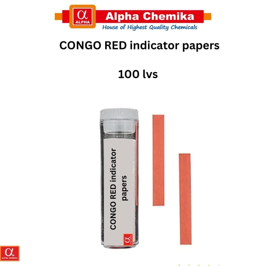 1.0-3.0 Congo Red Indicator Papers, Packing Type: Strips