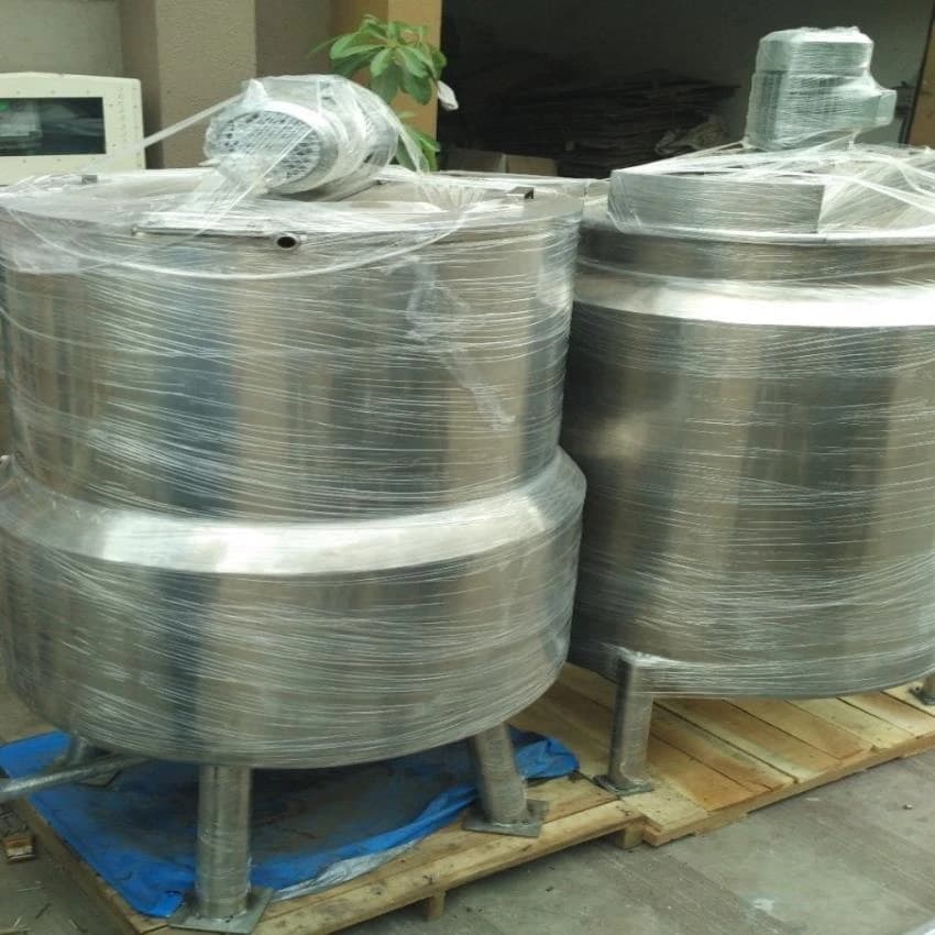 Dairy Milk Pasteurization Machine TANK, Capacity: 500-1000 L
