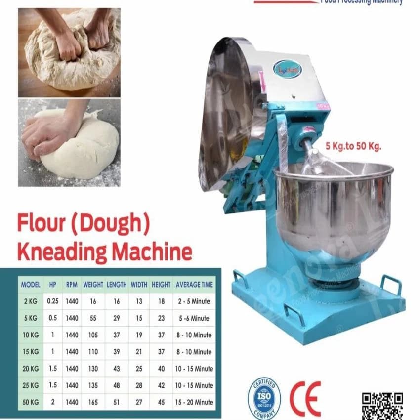 Stainless Steel (SS) Stainless Steel(SS) Dough Mixers